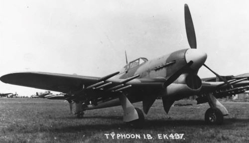 Hawker Typhoon IB Boscombe Down 1943